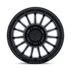 Fuel 1PC FC905 ASCEND 20x9 Matte Black with Gloss Black Lip Wheel