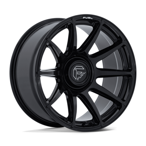 Fuel 1PC FC906 HALO 20x10 Gloss Black Wheels with -18 Offset for 6x135/6x139.7 Bolt Pattern