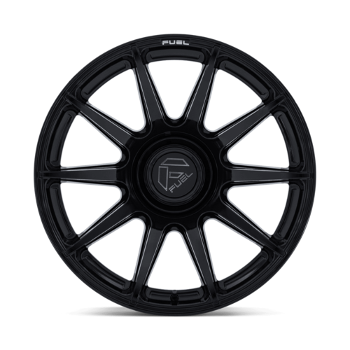 Fuel 1PC FC906 HALO 20x10 Gloss Black Wheels with -18 Offset for 6x135/6x139.7 Bolt Pattern
