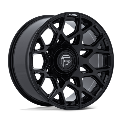 Fuel 1PC FC907 HEIST 20x10 Gloss Black Wheel with -18 Offset for 5x127 & 5x139.7 Bolt Patterns