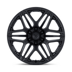 Fuel 1PC FC909 Weapon 20x9 Blackout Off-Road Wheel with 5x127 Bolt Pattern