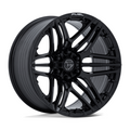 Fuel 1PC FC909 Weapon 22x9.5 Inch Gloss Black Aluminum Wheel with 6x139.7 Bolt Pattern and +20 Offset