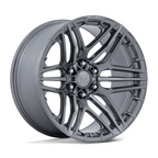 Fuel 1PC FC909 WEAPON 22x9.5 Silver Platinum Wheel with 6x139.7 Bolt Pattern and +20 Offset