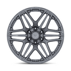 Fuel 1PC FC909 WEAPON 22x9.5 Inch Silver Platinum Finish Wheel