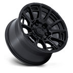 Fuel 1PC FC910 FOXHOUND 17x9 Blackout Wheel with 6x139.7 Bolt Pattern