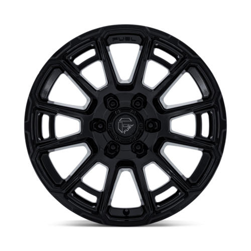 Fuel 1PC FC910 FOXHOUND 20x9 inch Gloss Black Alloy Wheel with 6x135 Bolt Pattern and +20 Offset