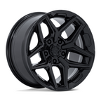 Fuel 1PC FLUX 17x9 Gloss Black Wheel with 5x127 Bolt Pattern and -12 Offset