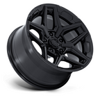 Fuel 1PC FLUX 17x9 Gloss Black Wheel with 5x127 Bolt Pattern and -12 Offset