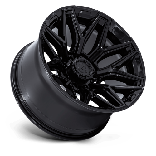 Fuel 1PC FLUX 22x12 Inch Gloss Black Wheel with -44 Offset and 8x165.1 Bolt Pattern