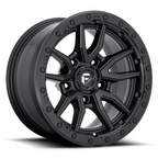Fuel 1PC D679 Rebel 17x9 Matte Black Wheel for 5x150 Bolt Pattern with 110.10mm Center Bore