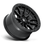 Fuel 1PC D679 Rebel 17x9 Matte Black Wheel for 5x150 Bolt Pattern with 110.10mm Center Bore