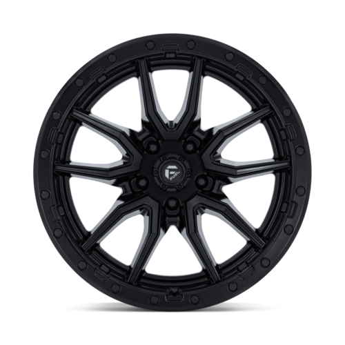 Fuel 1PC D679 REBEL 20x10 Matte Black Wheel with -18 Offset and 5x139.7 Bolt Pattern