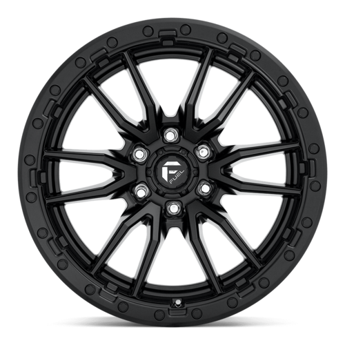 Fuel 1PC D679 Rebel 20x10 Matte Black Wheel with 6x135 Bolt Pattern and -18 Offset