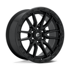 Fuel 1PC D679 Rebel 20x9 Matte Black Wheel with 6x139.7 Bolt Pattern and +1 Offset