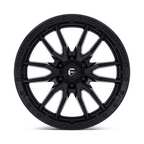 Fuel 1PC D679 Rebel 22x10 Matte Black Wheel with 6x135 Bolt Pattern and -13 Offset