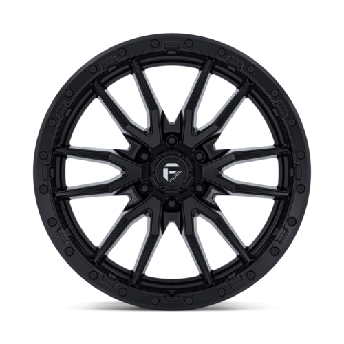 Fuel 1PC D679 Rebel 22x10 Matte Black Wheel with 6x135 Bolt Pattern and -13 Offset