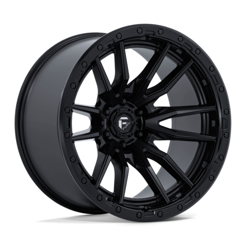 Fuel 1PC D679 REBEL 22x12 Matte Black Wheel with 6x139.7 Bolt Pattern and -44 Offset