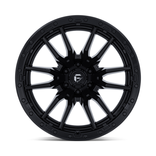 Fuel 1PC D679 REBEL 22x12 Matte Black Wheel with 6x135 Bolt Pattern and -44 Offset