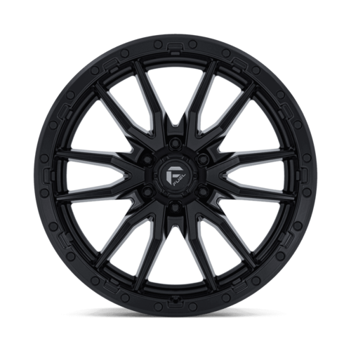 Fuel 1PC D679 Rebel 22x9 Matte Black Wheel with 6x135 Bolt Pattern and +20 Offset