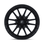 Fuel 1PC D679 Rebel 22x9 Matte Black Wheel with 6x139.7 Bolt Pattern and +20 Offset