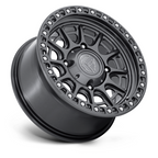 Fuel UTV FV832 Cycle UTV 15x7 Gloss Gunmetal Wheel with 4x137 Bolt Pattern and +38 Offset