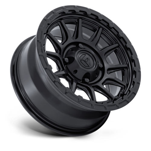 Fuel UTV Piston FV866 15x7 Matte Black with Gloss Black Lip, 4x137 Bolt Pattern, +38 Offset