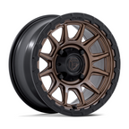 Fuel UTV FV866 Piston 15x7 Matte Bronze with Matte Black Lip, 5x114.3 Bolt Pattern, +38 Offset