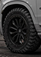 20X10 TIS 556SB OFF-ROAD WHEELS - 8X180 WITH -20 OFFSET - SATIN BLACK