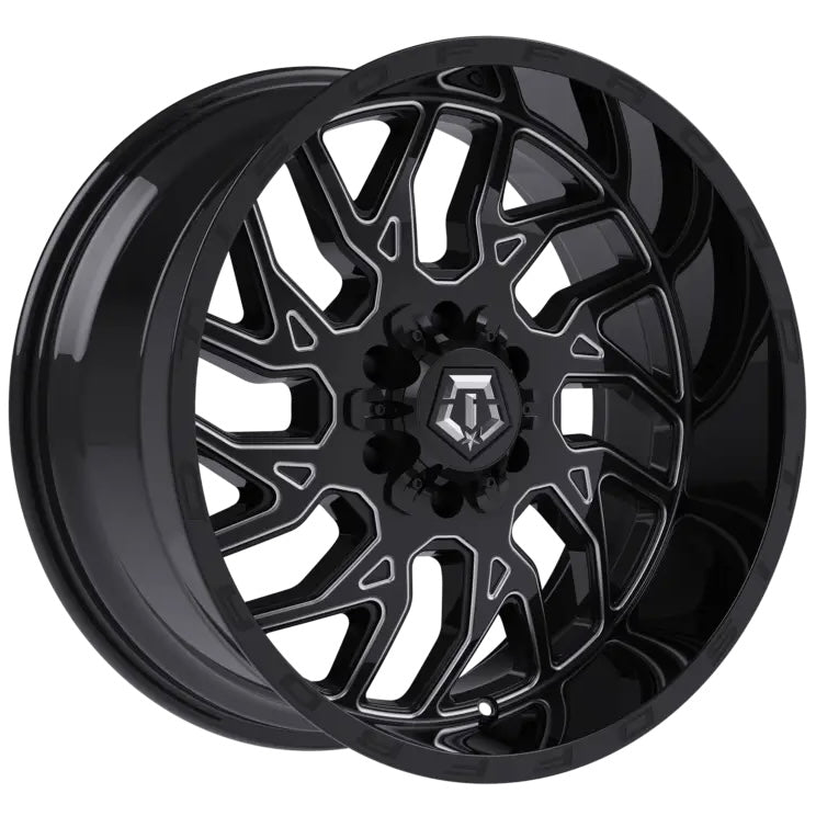 TIS 544BM OFF-ROAD 2.0 WHEELS 8X170 - GLOSS BLACK & MILLED