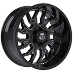 TIS 544BM OFF-ROAD 2.0 WHEELS 8X170 - GLOSS BLACK & MILLED
