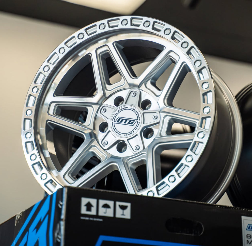 DROPSTAR TRAIL SERIES 602MS WHEELS 6X5.5(139.7) & 6X135 - MACHINED SILVER