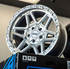 DROPSTAR TRAIL SERIES 602MS WHEELS 5X5(127) & 5X5.5(139.7) - MACHINED SILVER