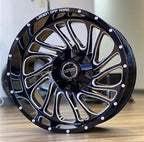 22X12 LEGION OFFROAD L2 WHEELS 5X5.5(139.7) & 5X150 -44 Offset