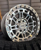 Dropstars Trail Series 20x9 Cast Aluminum Wheel - 8x180 Bolt Pattern, +00 Offset, Hub Centric for Off-Road Vehicles