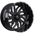 TIS 544BM OFF-ROAD WHEELS 8X170 - GLOSS BLACK & MILLED