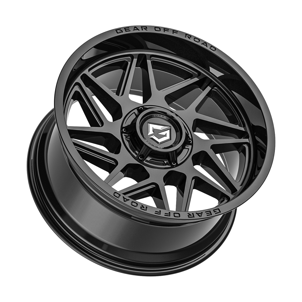 22X10 GEAR 761B RATIO OFF-ROAD WHEELS - 8X170 WITH  -19 OFFSET