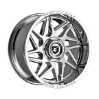 Gear Off Road 761C Ratio 20x10 Cast Aluminum Wheel with 6x135 and 6x5.50 Bolt Pattern, -19 Offset