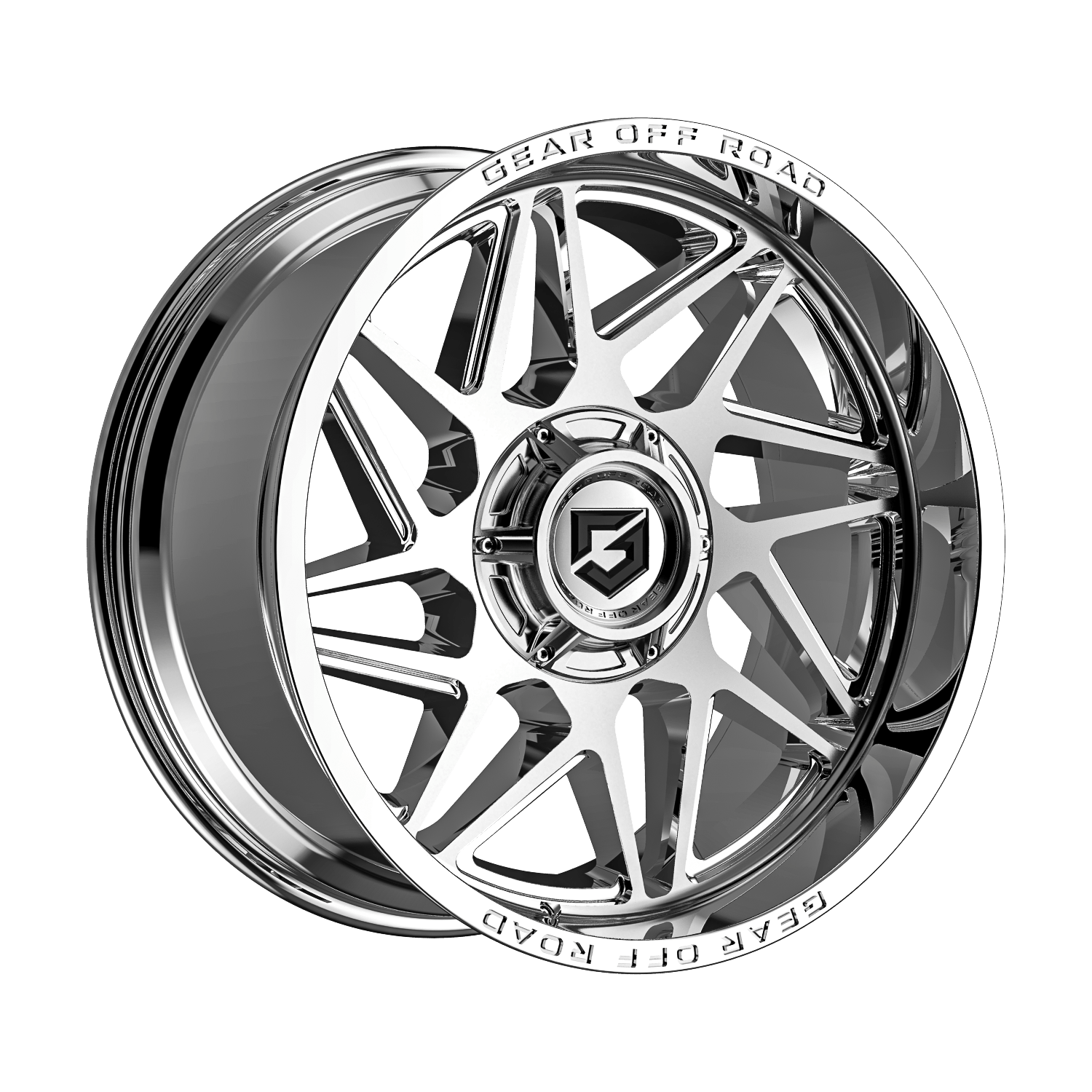 Gear Off Road 761C Ratio 22x10 All Terrain Wheel with 8x170 Bolt Pattern and -19 Offset