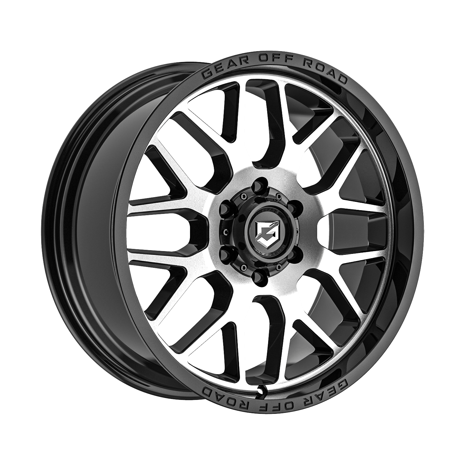 Gear Off Road 763MB RAID 20x10 Cast Aluminum Wheel with 8x170 Bolt Pattern and -12 Offset
