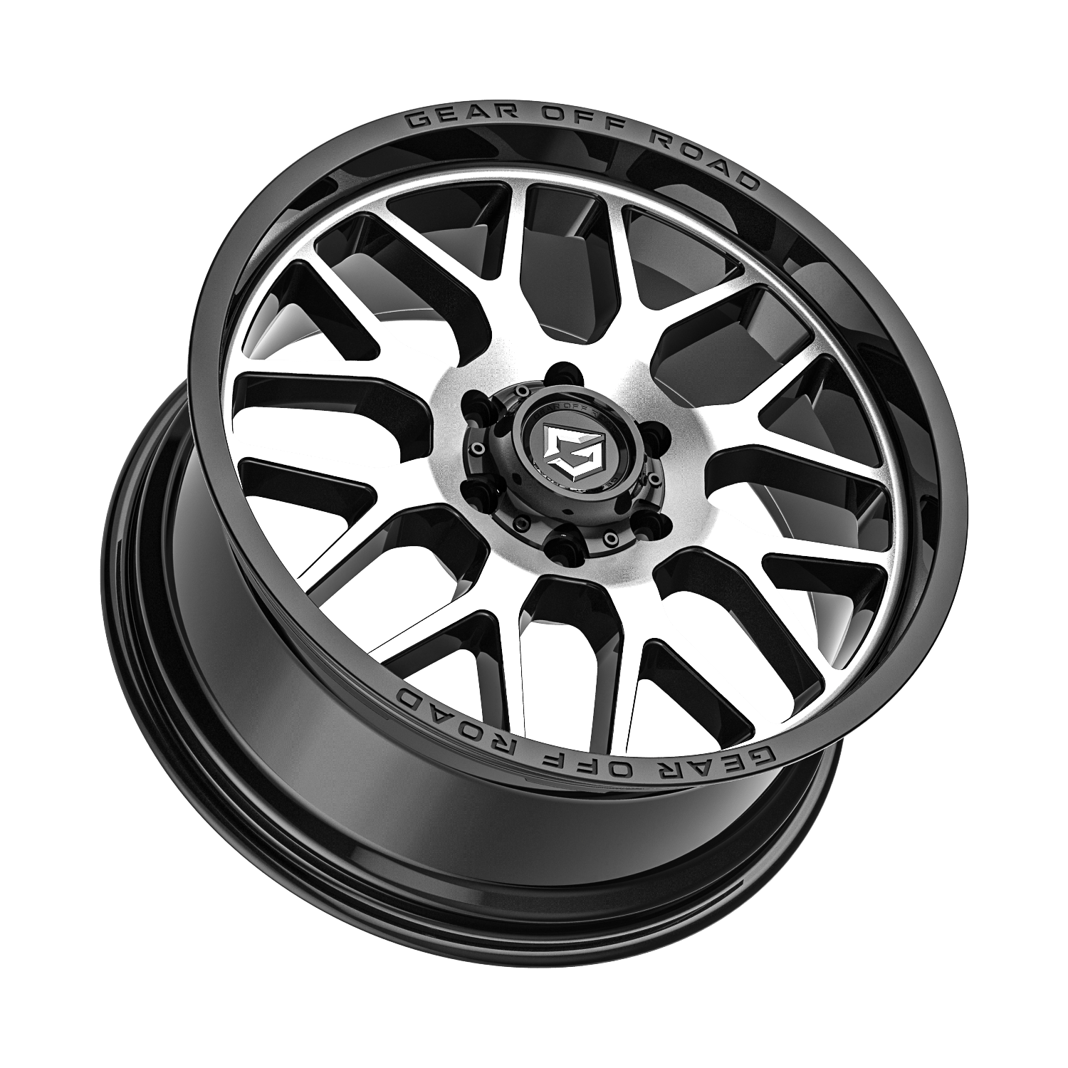 Gear Off Road 763MB RAID 20x10 Cast Aluminum Wheel with 8x170 Bolt Pattern and -12 Offset