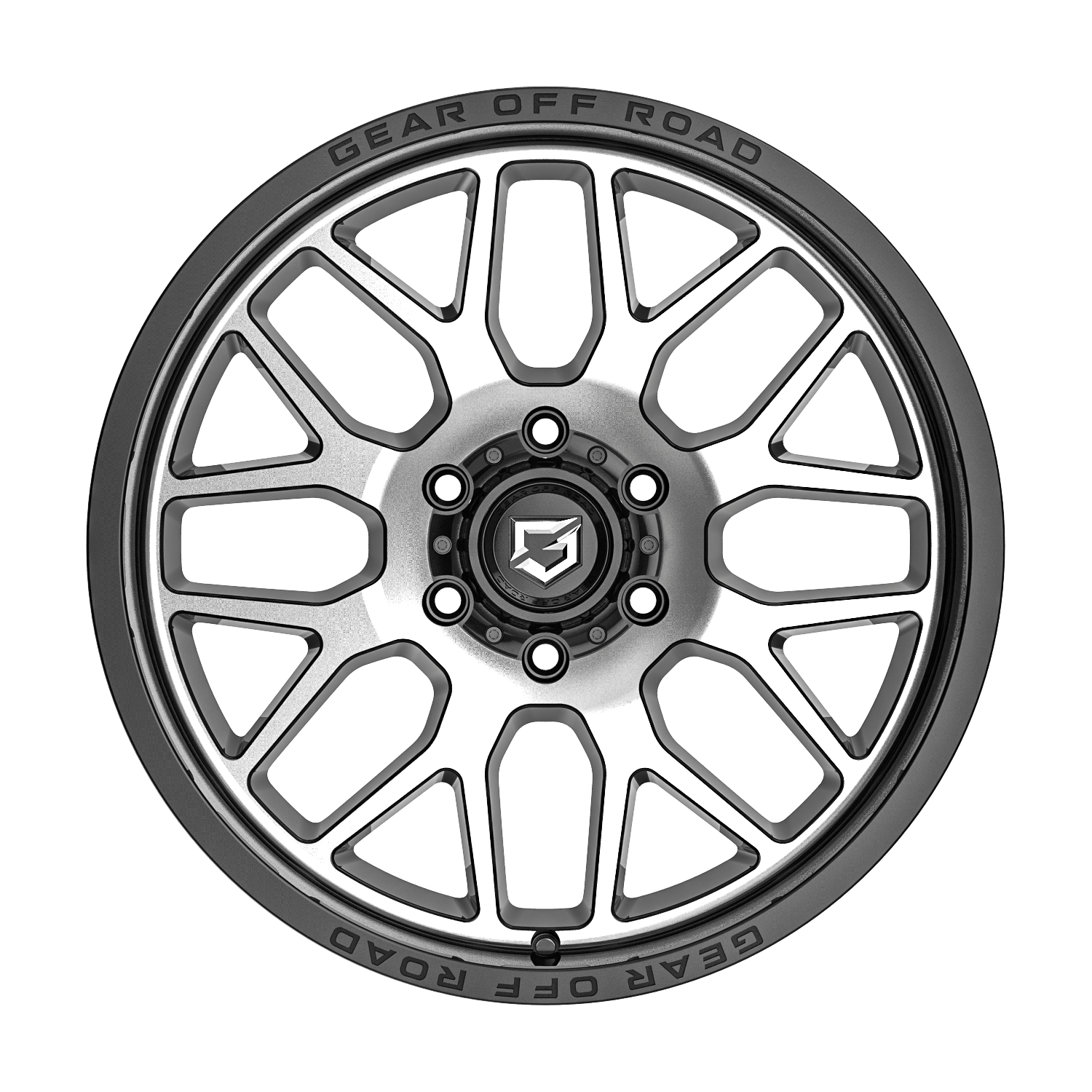 Gear Off Road 763MB RAID 20x10 Cast Aluminum Wheel with 8x170 Bolt Pattern and -12 Offset