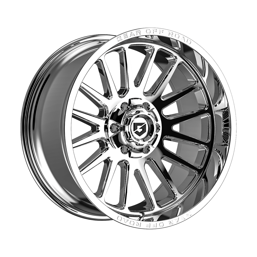 Gear Off Road 764C 20x10 Cast Aluminum Wheel with -19 Offset and 8x6.50 Bolt Pattern