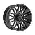 Gear Off Road 766B 20x10 Cast Aluminum Wheel with 8x6.50 Bolt Pattern and -12 Offset