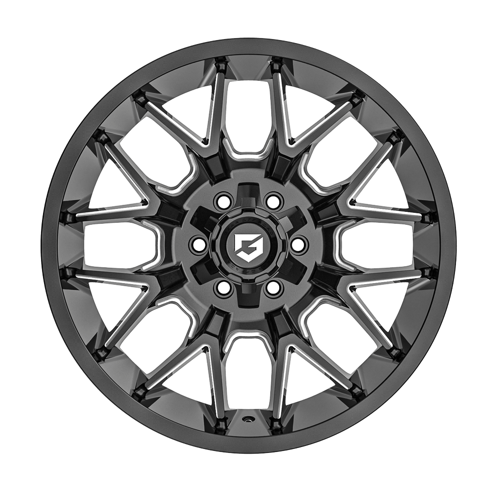 Gear Off Road 768BM 20x9 Cast Aluminum Wheel - 6x135 / 6x5.50 Bolt Pattern, +18 Offset