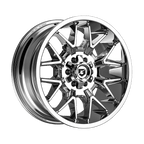 Gear Off Road 768C 20x9 Cast Aluminum Wheel with 6x135 and 6x5.50 Bolt Pattern, +18 Offset