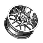 Gear Off Road 768C 20x9 Cast Aluminum Wheel with 6x135 and 6x5.50 Bolt Pattern, +18 Offset