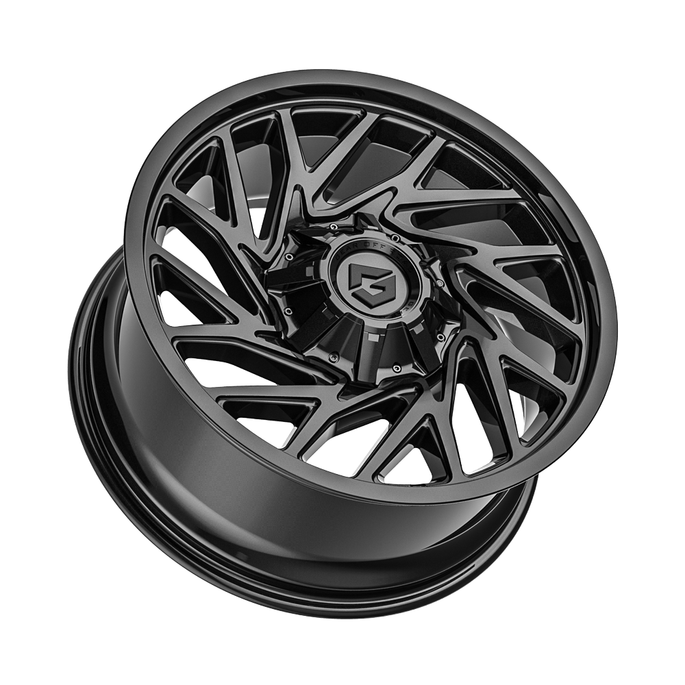 Gear Off Road 769B 18x9 Cast Aluminum Wheel with 8x180 Bolt Pattern and +18 Offset