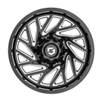 Gear Off Road 769BM 18x9 Cast Aluminum Wheel with 8x180 Bolt Pattern and +18 Offset