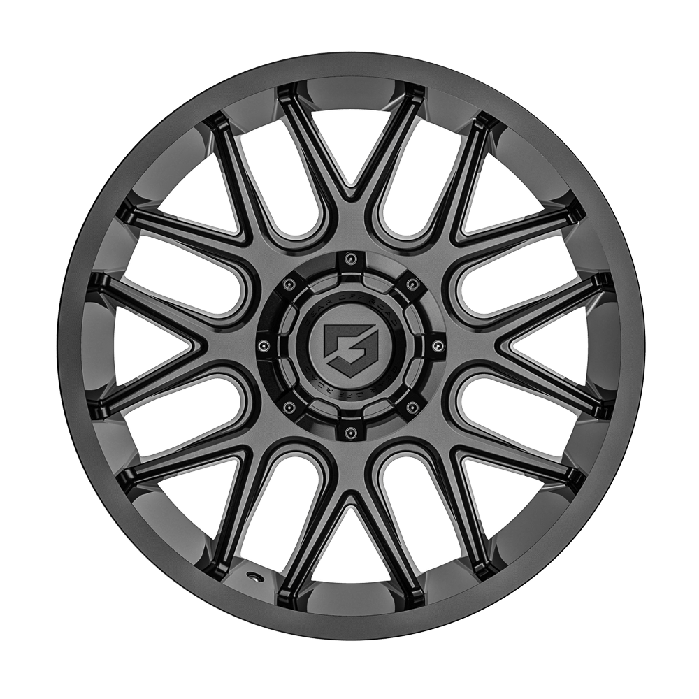 Gear Off Road 771B 18x9 Cast Aluminum Wheel - 8x170 Bolt Pattern +18 Offset