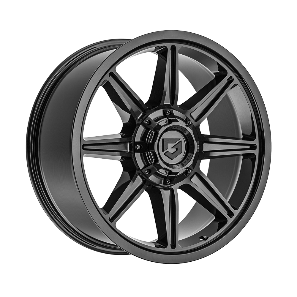 Gear Off Road 773B 18x9 Cast Aluminum Wheel with 8x170 Bolt Pattern and +18 Offset